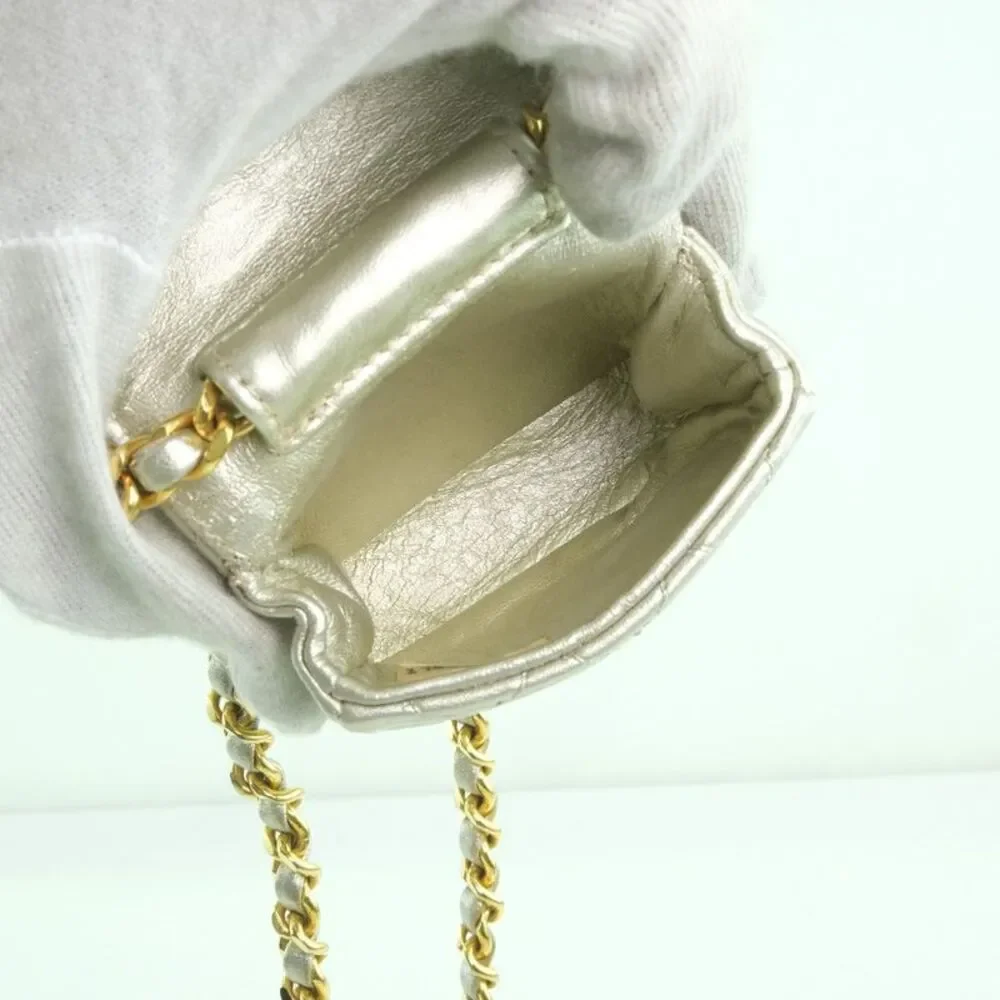 Chanel Chain Pochette Calf Shoulder Bag